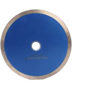7-inch Continuous Rim Diamond Blade with 25mm Arbor for Cutting Ceramic Tile, Porcelain Tile, Stone ， Jewelry