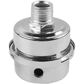 Air Compressor HL018200AV Metal Boutique Plated Silencer Filter Compatible with Campbell Hausfeld, Husky and Sears compressors (1/2" PT 20mm thread)