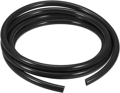 uxcell Pneumatic Air Tubing, 14mm OD x 10mm ID 3 Meter (118 Inch) Long PU Polyurethane Air Compressor Tubing Hose Pipe Black in Saudi Arabia