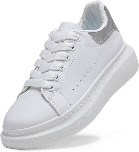 Platform Sneakers for Women，Women's Chunky Fashion Sneakers Walking Tennis Shoes,Womens Comfortable Sneakers Casual Dad Shoes in Saudi Arabia