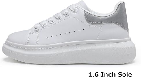 Platform Sneakers for Women，Women's Chunky Fashion Sneakers Walking Tennis Shoes,Womens Comfortable Sneakers Casual Dad Shoes in Saudi Arabia