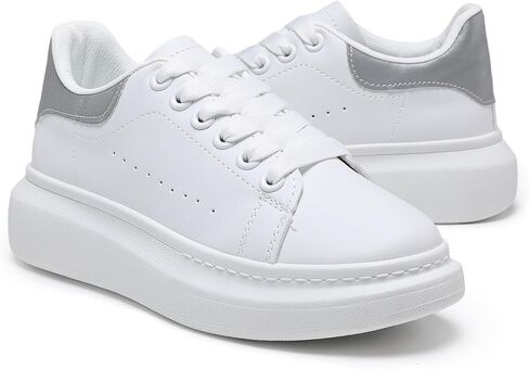 Platform Sneakers for Women，Women's Chunky Fashion Sneakers Walking Tennis Shoes,Womens Comfortable Sneakers Casual Dad Shoes in Saudi Arabia