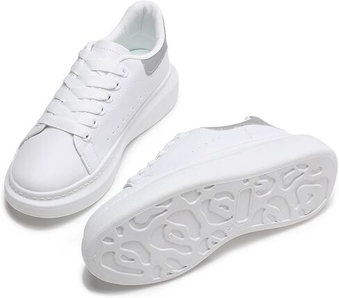 Platform Sneakers for Women，Women's Chunky Fashion Sneakers Walking Tennis Shoes,Womens Comfortable Sneakers Casual Dad Shoes in Saudi Arabia