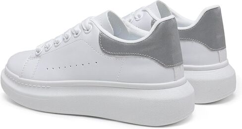 Platform Sneakers for Women，Women's Chunky Fashion Sneakers Walking Tennis Shoes,Womens Comfortable Sneakers Casual Dad Shoes in Saudi Arabia