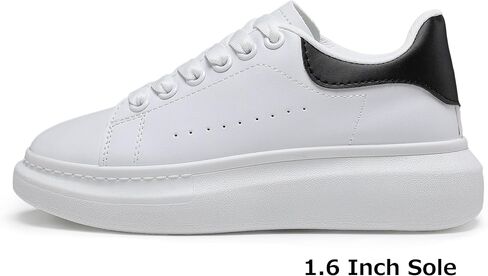 Platform Sneakers for Women，Women's Chunky Fashion Sneakers Walking Tennis Shoes,Womens Comfortable Sneakers Casual Dad Shoes in Saudi Arabia