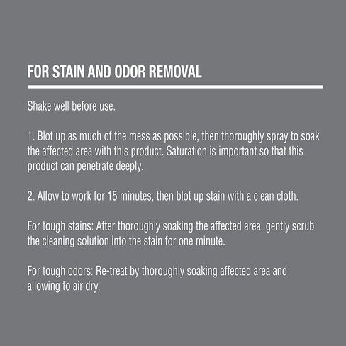 Nature's Miracle Simply Pet Stain and Odor Remover, 32 Ounce, Made with 86% Plant-Derived Surfactants in Saudi Arabia