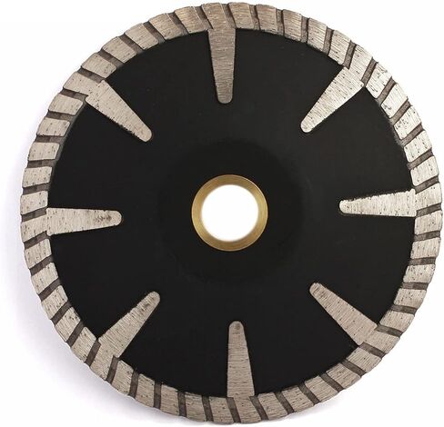 5 Inch Concave Diamond Blade T Segmented Diamond Cutting Disc for Granite Marble Stone 1PC in Saudi Arabia