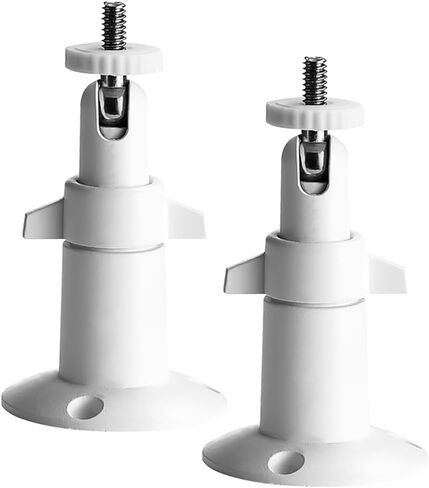 2Pack Security Camera Universal Mounting Bracket,Adjustable Indoor/Outdoor Security Wall Metal Bracket, Compatible with All Arlo Camera, eufyCam E/2C, Ultra/Ultra 2 with 1/4 Screw Head in Saudi Arabia