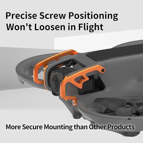 Avata 2 Gimbal Guard لـ DJI Avata 2، سبائك الألومنيوم Avata 2 واقيات ممتصة للصدمات لـ DJI Avata 2 FPV Drone Accessories، شريط حماية حماية الكاميرا الخفيفة لـ DJI Avata 2، شريط حماية PTZ لمجموعة حماية Avata 2 (أحمر ممتص للصدمات) in Kuwait