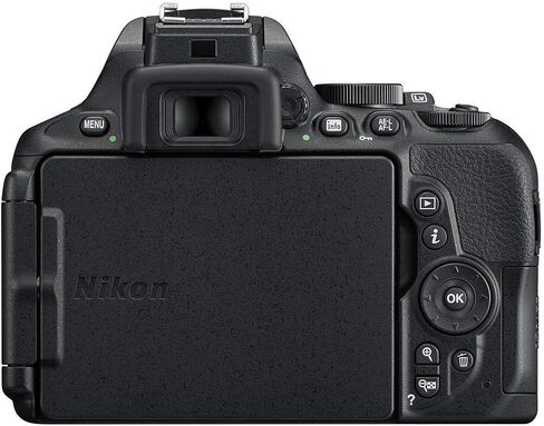كاميرا Nikon D5600 DSLR مع عدسة 18-140 ملم (1577) + عدسة نيكون 70-300 ملم + بطاقة ذاكرة سعة 64 جيجابايت + حافظة + برنامج Corel للصور + 2 بطارية EN-EL14 A + قارئ بطاقات + ضوء LED + مجموعة مرشح + المزيد (متجددة) in Saudi Arabia