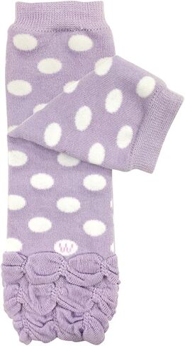 allydrew 3 Pack Polka Dots, Ruffles & Stripes Baby Leg Warmer & Toddler Leg Warmer for Boys & Girls in Kuwait