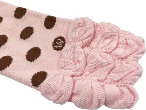 allydrew 3 Pack Polka Dots, Ruffles & Stripes Baby Leg Warmer & Toddler Leg Warmer for Boys & Girls in Kuwait