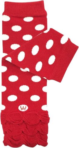 allydrew 3 Pack Polka Dots, Ruffles & Stripes Baby Leg Warmer & Toddler Leg Warmer for Boys & Girls in Kuwait