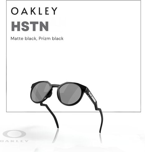 Oakley Hstn (a) 009242A 52MM Round Low Bridge Fit Sunglasses for Men for Women + BUNDLE Accessory Leash + Designer iWear Kit in Saudi Arabia