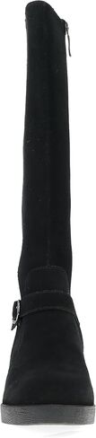 Dansko Shelia Wedge Boot for Women - Durable Waterproof Leathers and Leather-Stacked Heel - Buckle Detail and Tall Shaft for Seasonal Style in Saudi Arabia