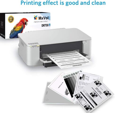 قطعة بديلة لوحدة الطبل المتوافقة مع MxVol لـ Brother DR730 DR-730 DR 730 تستخدم لطابعة HL-L2350DW DCP-L2550DW MFC-L2710DW MFC-L2750DW HL-L2395DW (بدون حبر، عبوة واحدة) in Kuwait
