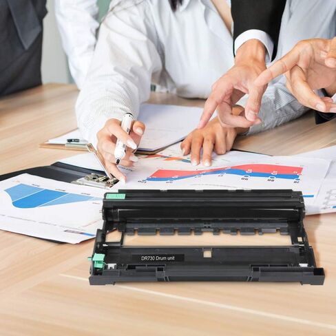 قطعة بديلة لوحدة الطبل المتوافقة مع MxVol لـ Brother DR730 DR-730 DR 730 تستخدم لطابعة HL-L2350DW DCP-L2550DW MFC-L2710DW MFC-L2750DW HL-L2395DW (بدون حبر، عبوة واحدة) in Kuwait