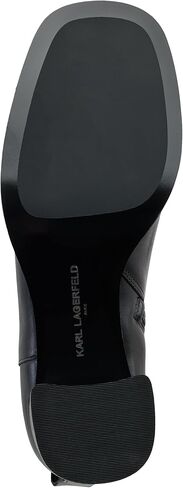 KARL LAGERFELD Women's Pomona Ankle Bootie Combat Boot in Saudi Arabia
