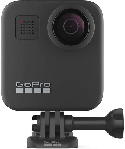 كاميرا الحركة GoPro MAX 360 المقاومة للماء - مع مجموعة ملحقات مكونة من 50 قطعة - كاميرا مع شاشة تعمل باللمس - كل ما تحتاجه (متجددة) in Saudi Arabia