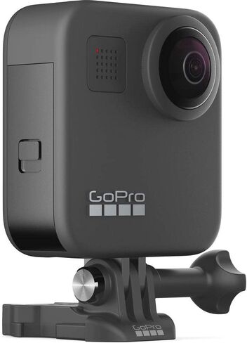 كاميرا الحركة GoPro MAX 360 المقاومة للماء - مع مجموعة ملحقات مكونة من 50 قطعة - كاميرا مع شاشة تعمل باللمس - كل ما تحتاجه (متجددة) in Saudi Arabia