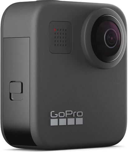 كاميرا الحركة GoPro MAX 360 المقاومة للماء - مع مجموعة ملحقات مكونة من 50 قطعة - كاميرا مع شاشة تعمل باللمس - كل ما تحتاجه (متجددة) in Saudi Arabia