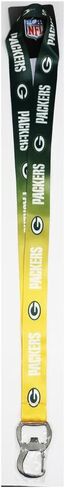 NFL Team Ombre Lanyard with Carabineer Style Bottle Opener and Soft Polyester Strap in Saudi Arabia