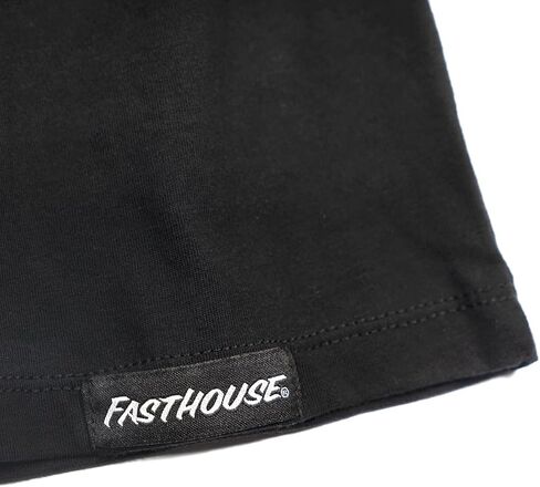 تي شيرت FASTHOUSE للأطفال الصغار بأكمام طويلة من Easy Rider، أسود in Kuwait