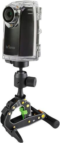 Brinno BCC200 - حزمة ثلاثية للكاميرات ذات الفاصل الزمني للبناء والأمن الخارجي - عمر بطارية 42 يومًا - 720 بكسل - تتضمن: كاميرا TLC200 Pro، ومشبك، وحقيبة مقاومة للماء in Saudi Arabia
