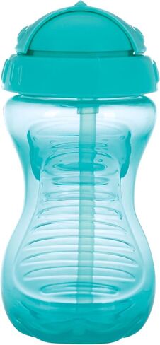Nuby 1pk Twist N' Sip No Spill Straw Cup - Colors May Vary, One Size (Pack of 1) in Kuwait