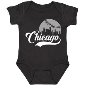 Xtreme Apparrel City Skyline Kid's Onesie for Baseball Fans