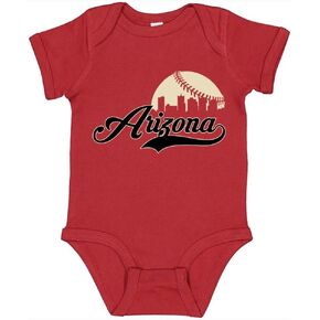Xtreme Apparrel City Skyline Kid's Onesie for Baseball Fans