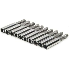 10 قطعة حامل بت مغناطيسي تمديد المقبس أدوات كهربائية سداسية 1/4 بوصة in Kuwait