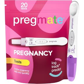 Pregmate Pregnancy Midstream Test (20 Count)