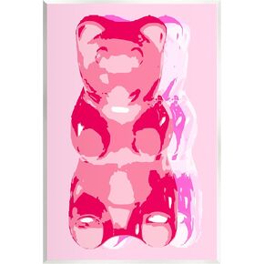 Stupell Industries Modern Gummy Bear Wall Plaque Art Design by Lil' Rue