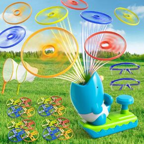 ألعاب في الهواء الطلق للأطفال الأولاد الذين تتراوح أعمارهم بين 3-5 4-8، قاذفة القرص الطائر في الهواء الطلق هدايا اللعب للأولاد 3 4 5 6 7 8 سنوات من العمر، أفكار خارج اللعب في الهواء الطلق للأطفال الصغار الأولاد الذين تتراوح أعمارهم بين 3-5 6-8 4-8 in Kuwait