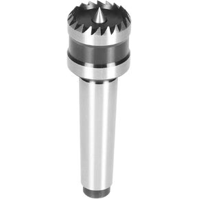 2MT Wood Lathe Accessories with 1-Inch Crown Super Wood Lathe Drive Center for Wood and Metalworking Lathe Drive Center