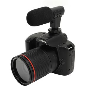 Pomya 4K Digital Camera for Photography, 16X Zoom Vlogging Camera with 3 Inch IPS Color Display, 120 Degree Wide Angle, 64MP NightVision Camcorder with Fill Light for Travel