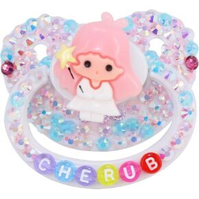 Adult Sized Pacifier Crystal Rhinestone Bling Pacifiers (Style 5) in Kuwait