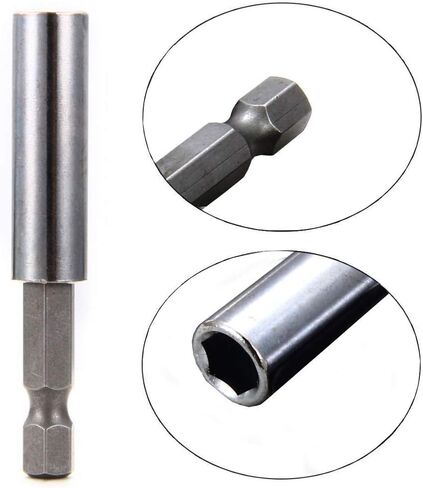 10 قطعة حامل بت مغناطيسي تمديد المقبس أدوات كهربائية سداسية 1/4 بوصة in Kuwait