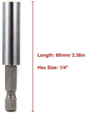 10 قطعة حامل بت مغناطيسي تمديد المقبس أدوات كهربائية سداسية 1/4 بوصة in Kuwait