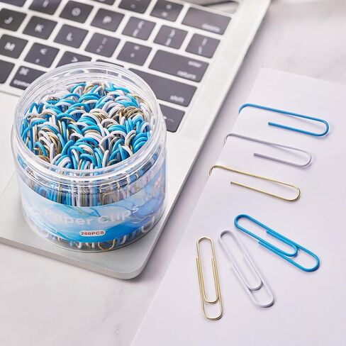 200pcs Large Paper Clips, 2 Inch Jumbo Paper Clip, Ceative Colored Paperclips for Paperwork Office School and Personal Use (Green) in Kuwait