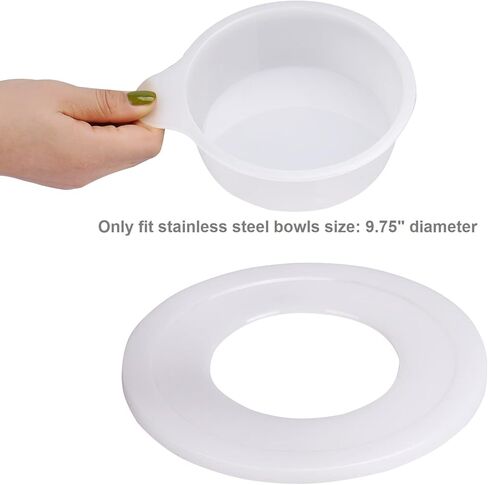 Mixers Bowl Cover for KitchenAid 6 Quart Bowl-Lift Stand Mixers, Mixer Lid Fits Bowl-Lift Models KV25G and KP26M1X (Pack of 1) in Saudi Arabia