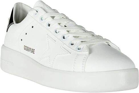 حذاء رياضي نسائي من Golden Goose ذو كعب علوي مصفح من Pure Star Bio Based (أبيض/فضي، نظام مقاسات الأحذية الأمريكية، للبالغين، للنساء، رقمي، متوسط، 8) in Kuwait