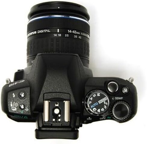 كاميرا OM SYSTEM OLYMPUS Evolt E-410 10MP الرقمية SLR DSLR 10MP مع عدسات تكبير AF (متجددة) in Saudi Arabia