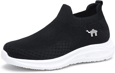 AngryMonkey أحذية رياضية نسائية قابلة للتنفس لتقويم العظام سهلة الارتداء، أحذية مشي شبكية خفيفة وسادة لمرضى السكري سهلة الارتداء in Kuwait