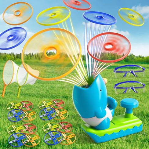 ألعاب في الهواء الطلق للأطفال الأولاد الذين تتراوح أعمارهم بين 3-5 4-8، قاذفة القرص الطائر في الهواء الطلق هدايا اللعب للأولاد 3 4 5 6 7 8 سنوات من العمر، أفكار خارج اللعب في الهواء الطلق للأطفال الصغار الأولاد الذين تتراوح أعمارهم بين 3-5 6-8 4-8 in Kuwait