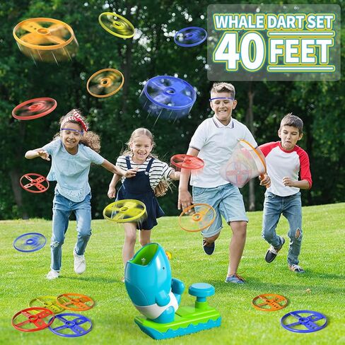 ألعاب في الهواء الطلق للأطفال الأولاد الذين تتراوح أعمارهم بين 3-5 4-8، قاذفة القرص الطائر في الهواء الطلق هدايا اللعب للأولاد 3 4 5 6 7 8 سنوات من العمر، أفكار خارج اللعب في الهواء الطلق للأطفال الصغار الأولاد الذين تتراوح أعمارهم بين 3-5 6-8 4-8 in Kuwait