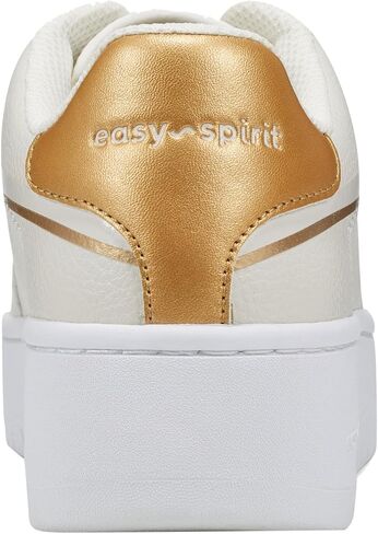 Easy Spirit Women's Onyx Sneaker, Cream Gold, 12 in Saudi Arabia