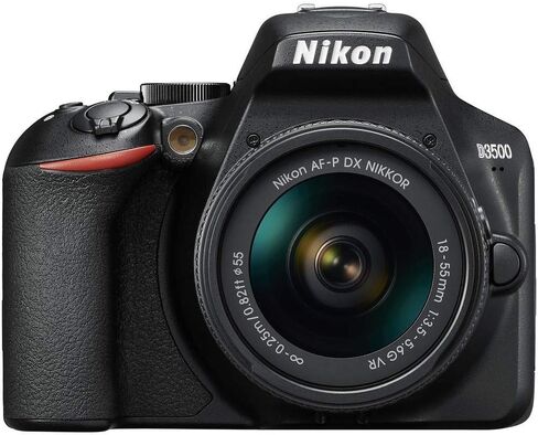 كاميرا Nikon D3500 DSLR مع عدسات 18-55 مم و70-300 مم (1588) + بطاقة ExtremePro سعة 64 جيجابايت + 2 بطارية EN-EL14a + برنامج Corel للصور + حافظة + عدسة Telephoto + المزيد - الطراز العالمي (متجدد) in Saudi Arabia