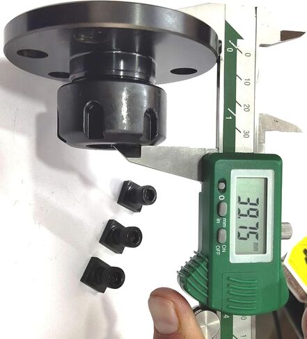 AD International محولات ER Collet لطاولات الطحن الدوارة مع تثبيت صواميل T (ER20) in Saudi Arabia